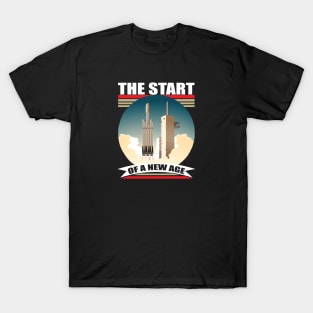 Falcon Heavy "The Start of a new Age" (Celebration) T-Shirt